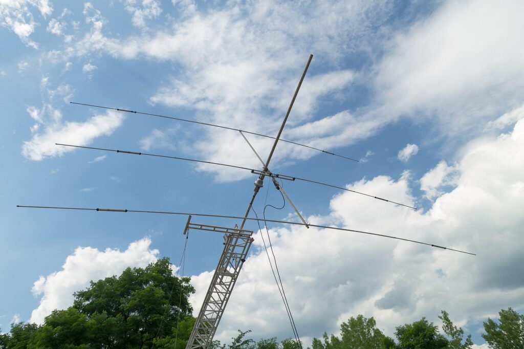 antenna, yagi, beam, aerial, amateur radio, ham radio, transmitter, sky hook, broadcast, radio wave, communication, radio, blue radio, amateur radio, ham radio, ham radio, ham radio, ham radio, ham radio